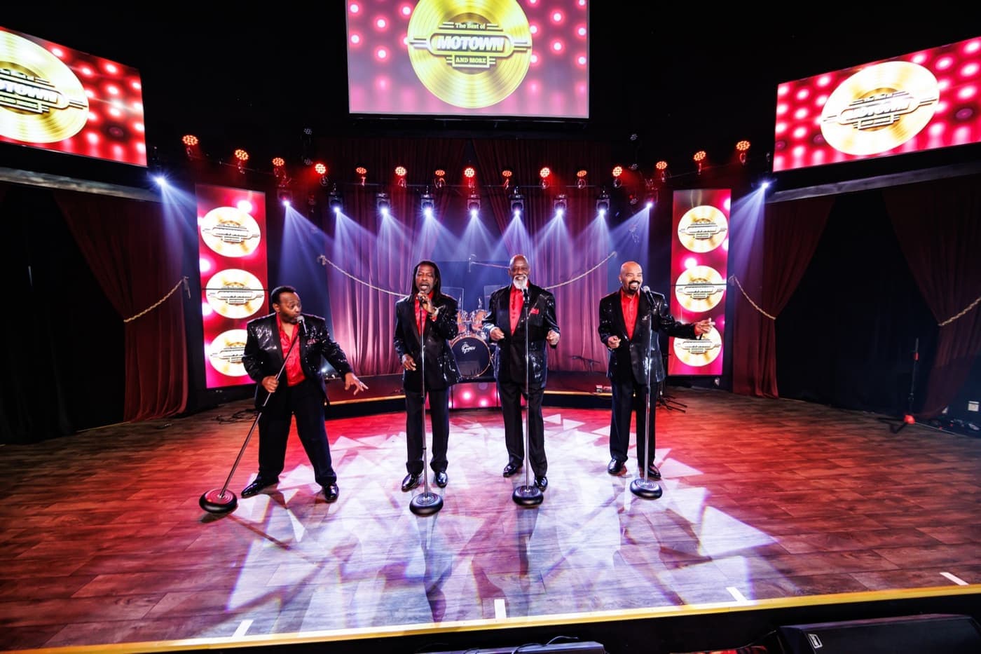 The Best of Motown and More cast on stage at The Showroom at Branson Meadows in Branson