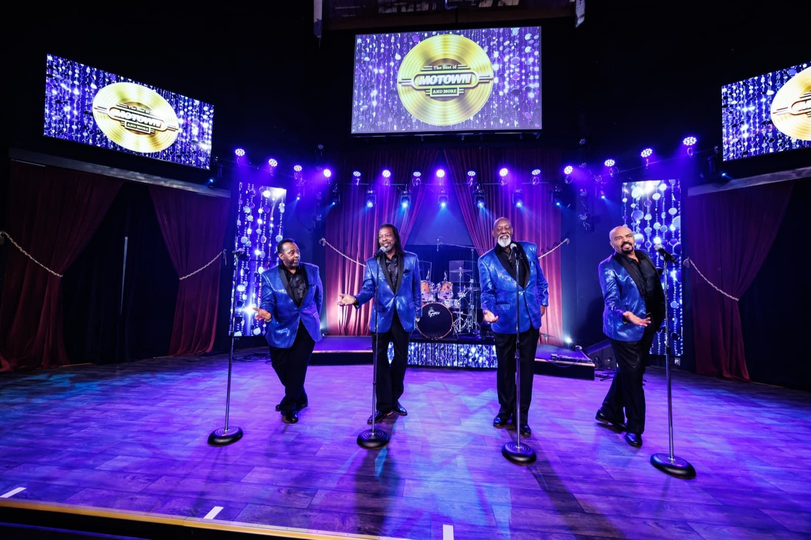 The Best of Motown and More cast performing at The Showroom at Branson Meadows