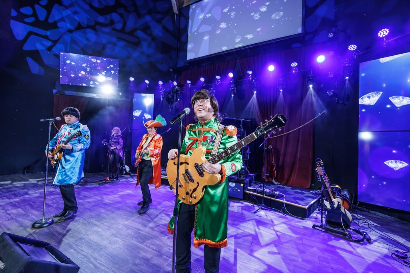 A performance of British Invasion in Branson, MO