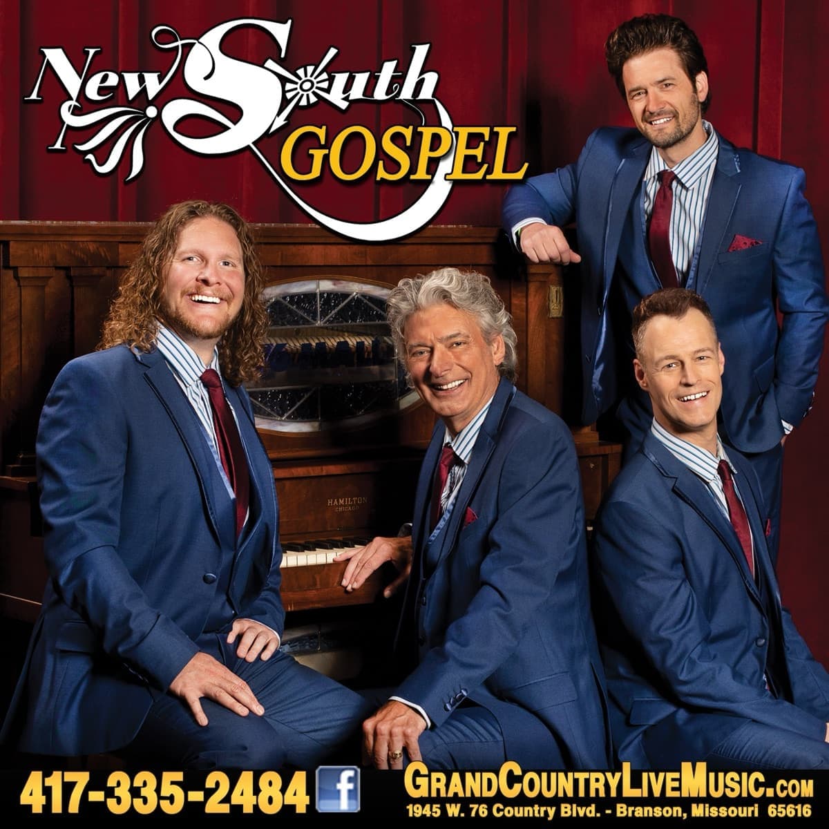 New South Gospel performing award-winning gospel music in Branson