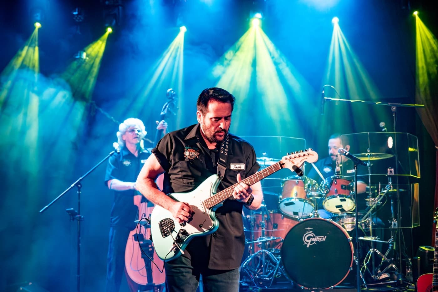 Rock 'n' Roll Sunrise cast on stage at The Showroom at Branson Meadows in Branson