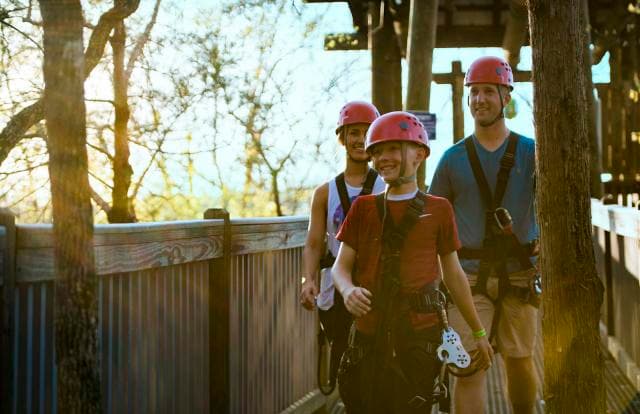 Flying Prospector Zipline Tour at Wolfe Mountain in Branson, Missouri