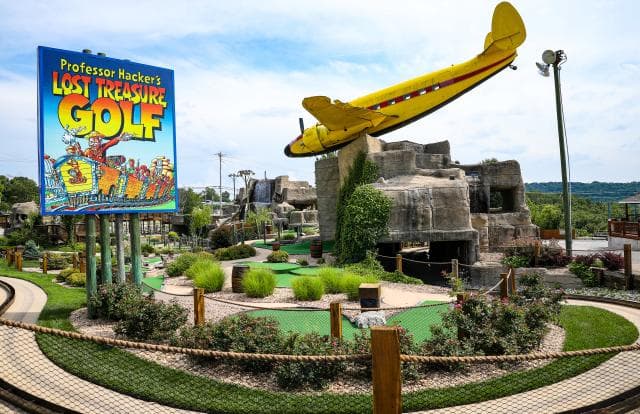 Lost Treasure Mini Golf in Branson, Missouri