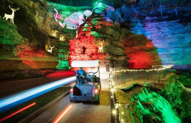 Lost Canyon "Nature at Night" Christmas at Top of the Rock in Branson, Missouri