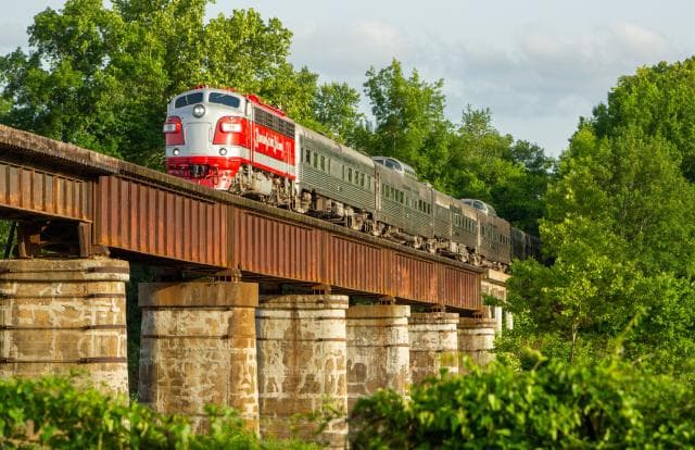Branson Scenic Railway in Branson, Missouri