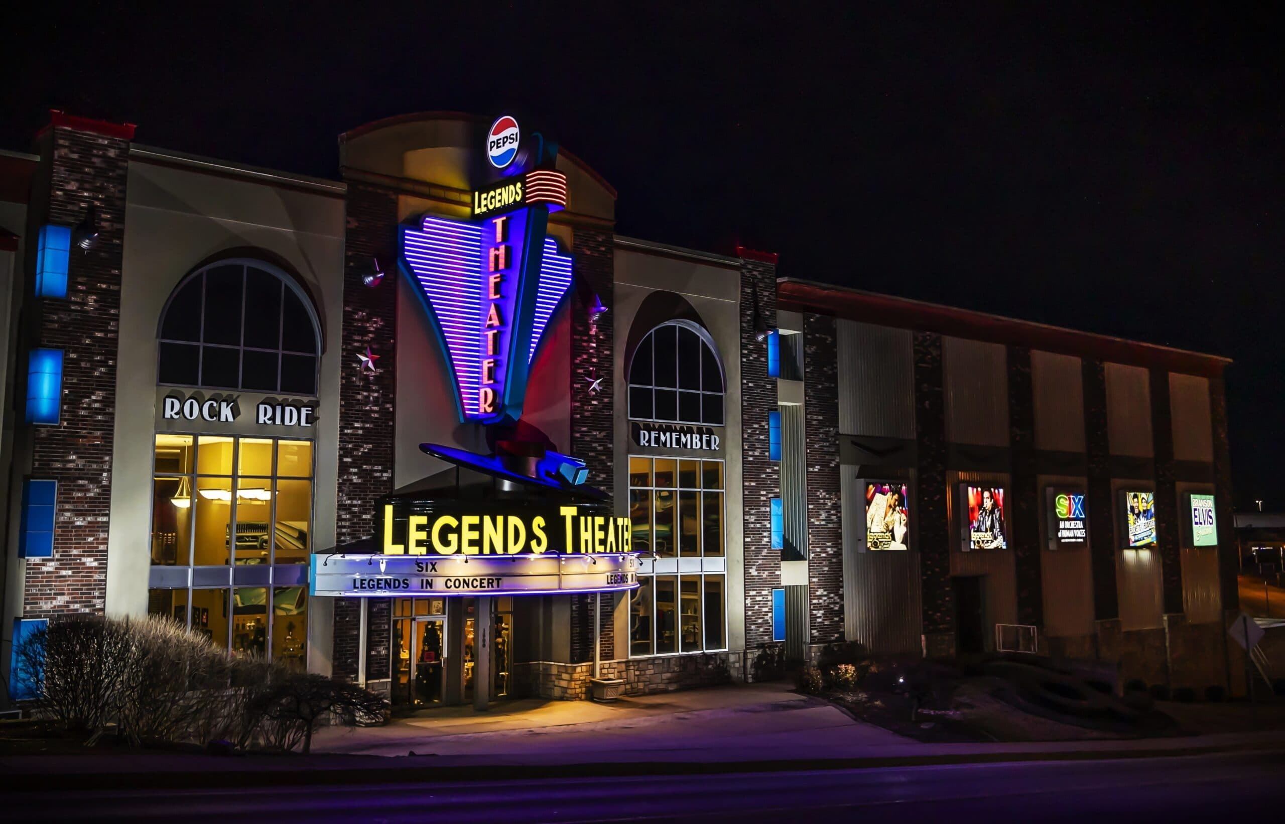 Legends in Concert tribute performers on stage in Branson Missouri